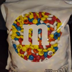 5lbs of M&M's.