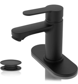 BELZ BATHROOM FAUCET  BLACK