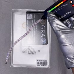Diamond Halo Tennis Bracelet 