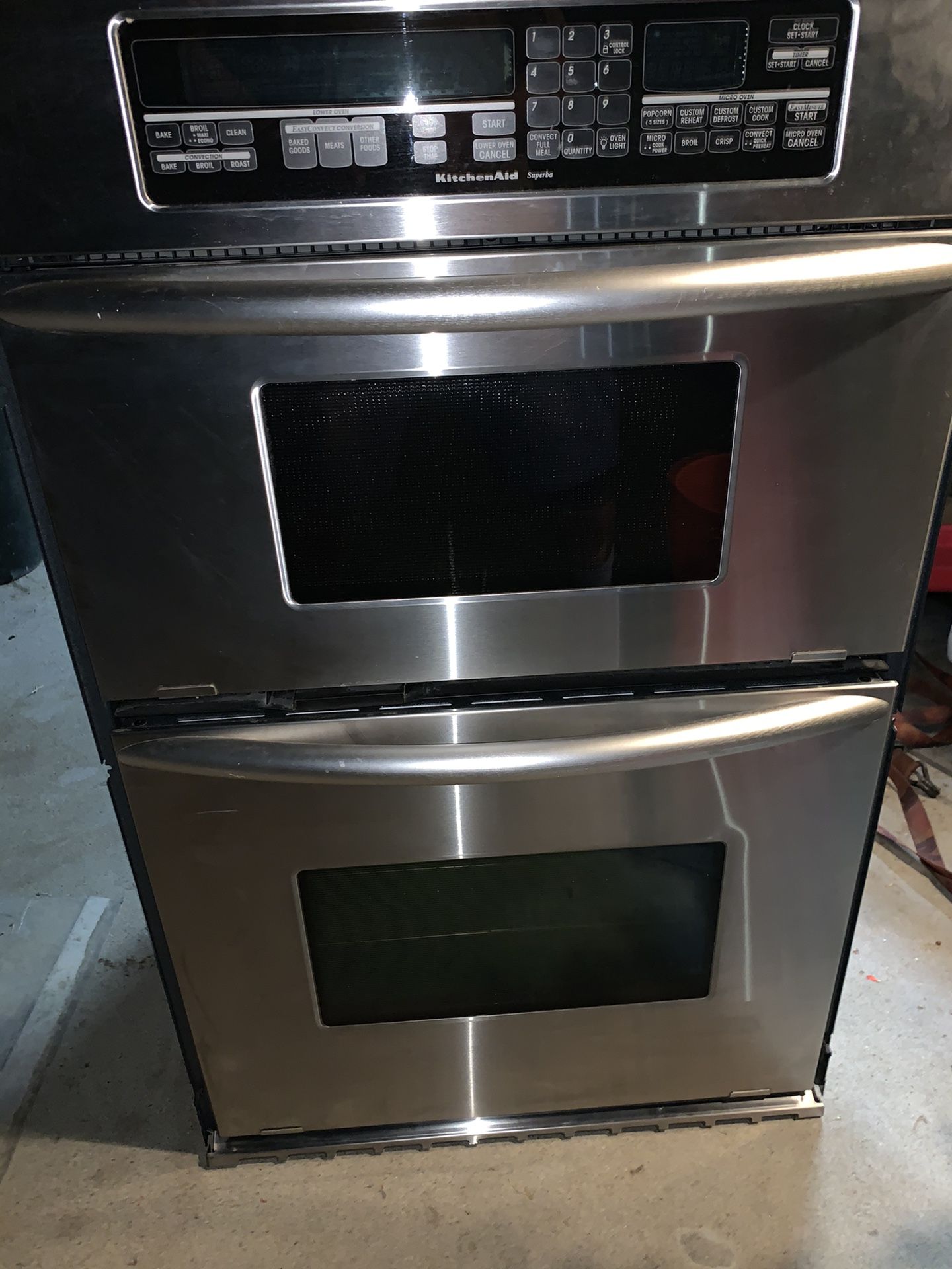 Kitchen Aid oven & Microwave