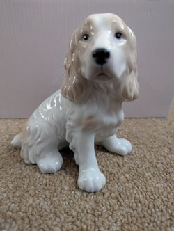 DNC Fine porcelain figurine of an American Cocker Spanie