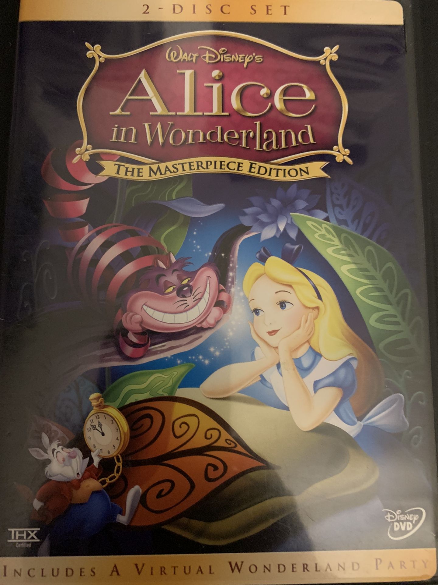 Disney’s ALICE In WONDERLAND The Masterpiece Edition (DVD-1951)