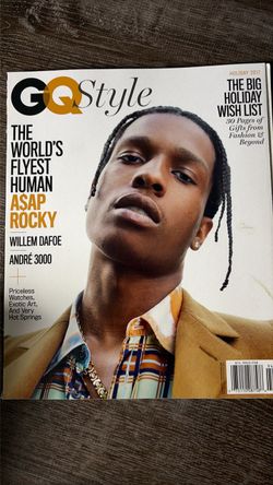 GQ Style Magazine Holiday 2017 A$AP Rocky