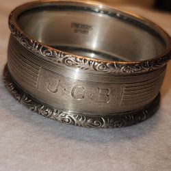 Birks sterling napkin ring