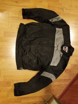 XL padded motorcycle riding jacket