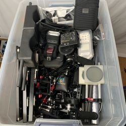 Huge Lot Of Filmmaking And Photography Equipment
