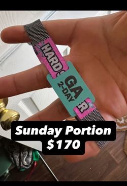 Sunday Hard Summer Wristband
