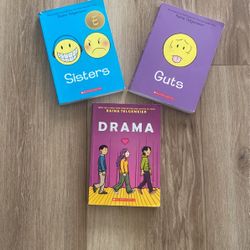 DRAMA, SISTERS & GUTS BOOK RAINA TEGEMEIER