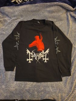 Mayhem band long sleeve shirt