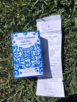 Light blue D& G
