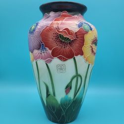 Icing On The Cake Poppy Flower Floral Vase