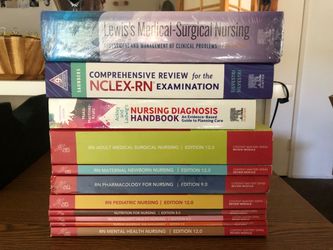 RN Textbooks - Some Brand New!