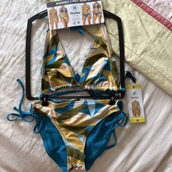 Hurley Reversible 2-Piece Bikini Set