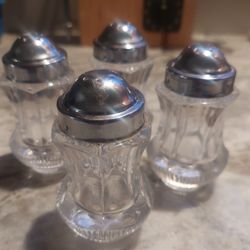 Crystal Salt Shakers