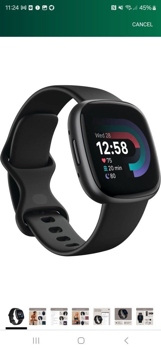Fitbit Versa 4 Fitness Smartwatch