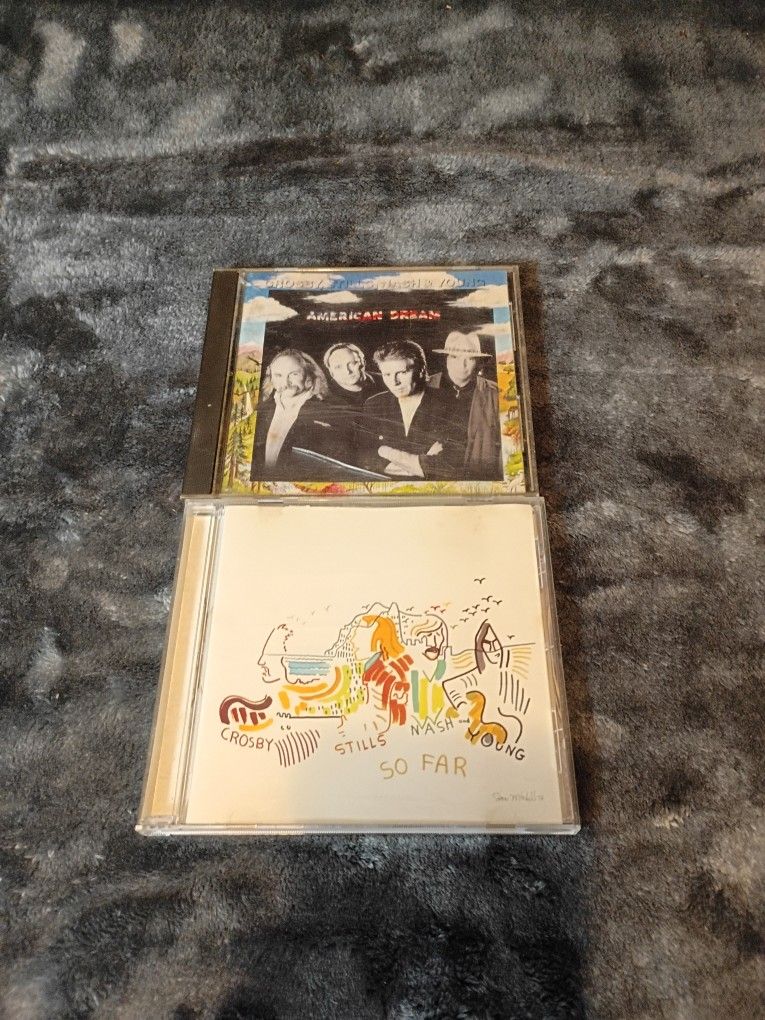 Crosby Stills Nash & Young CD Lot