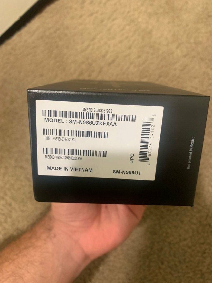 Samsung Galaxy Note 20 Ultra 5G 512GB