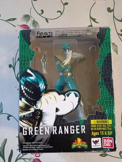 2014 Figuarts Zero Green Ranger Figure 6 in 1:12 Scale