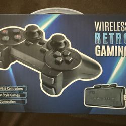 Wireless Retro Gaming Console Set