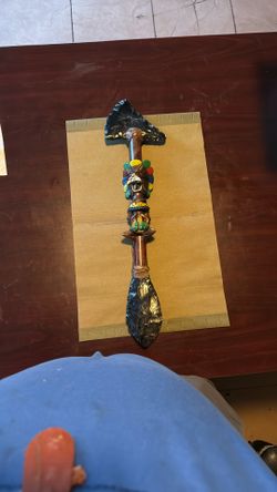 Aztec Fighting Obsidian Tool