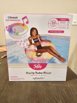 Justice Party Tube Float W/ Light Up Speaker