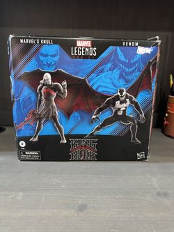 King in Black Marvel Legends Marvel's Knull & Venom Action Figure Two-Pack