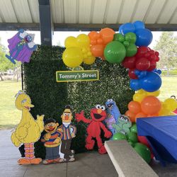 Sesame Street Party Props 