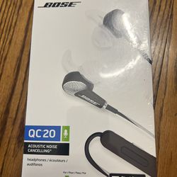 Bose QC20 Noise Cancelling Headphones