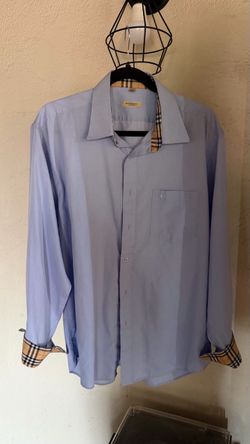 Burberry London Light Blue Dress Shirt