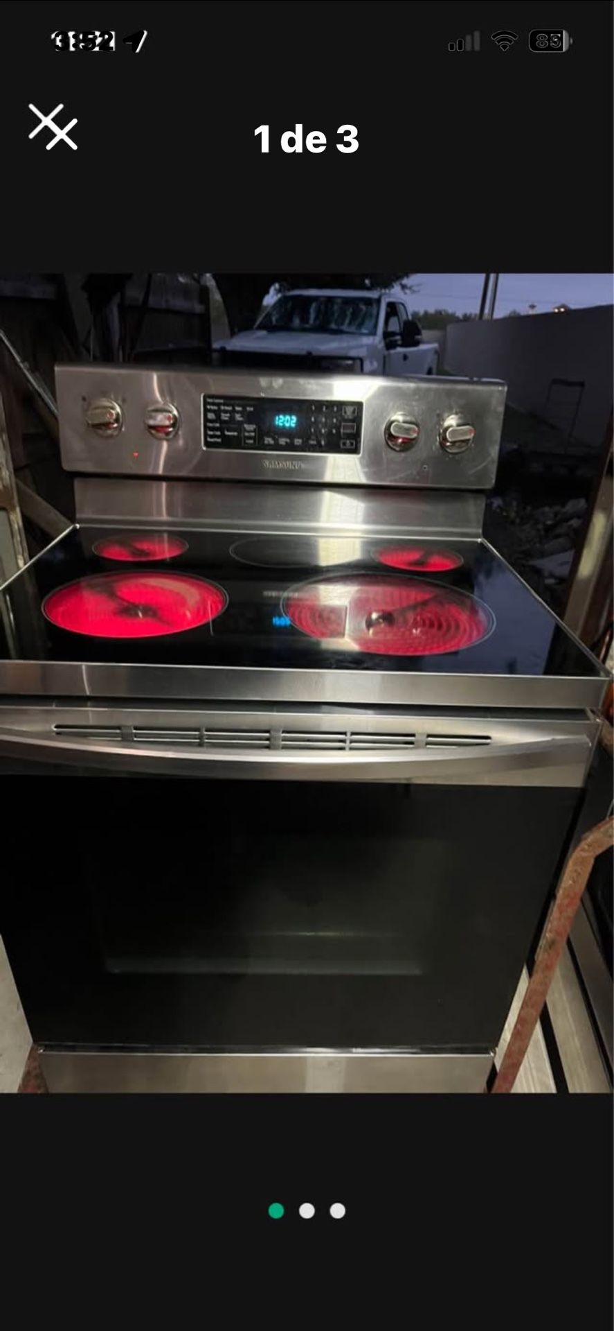 Estufa Eléctrica Samsung