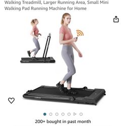 Under Desk Treadmill, 2 in 1 Portable Folding Treadmill, Walking Pad