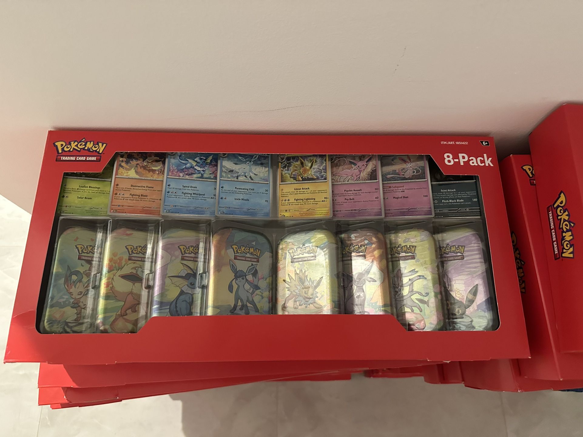 Pokemon Prismatic Costco Tins