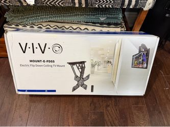 Vivo: Electric Flip Down Ceiling TV Mount