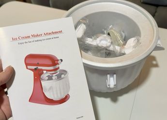 Brand New Ice Cream Maker Stand Mixer Attachment