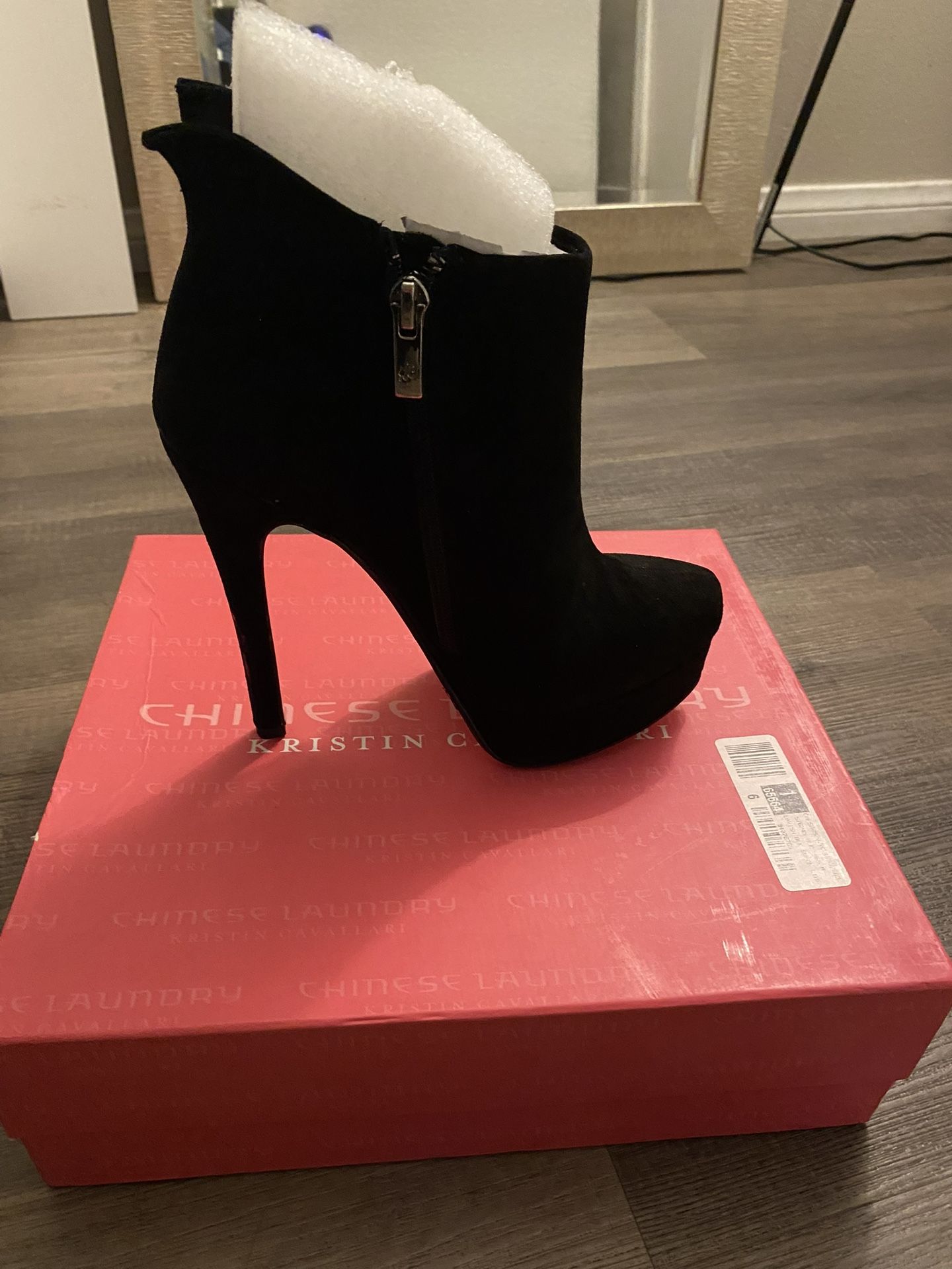 Kristin Cavallari Suede Booties