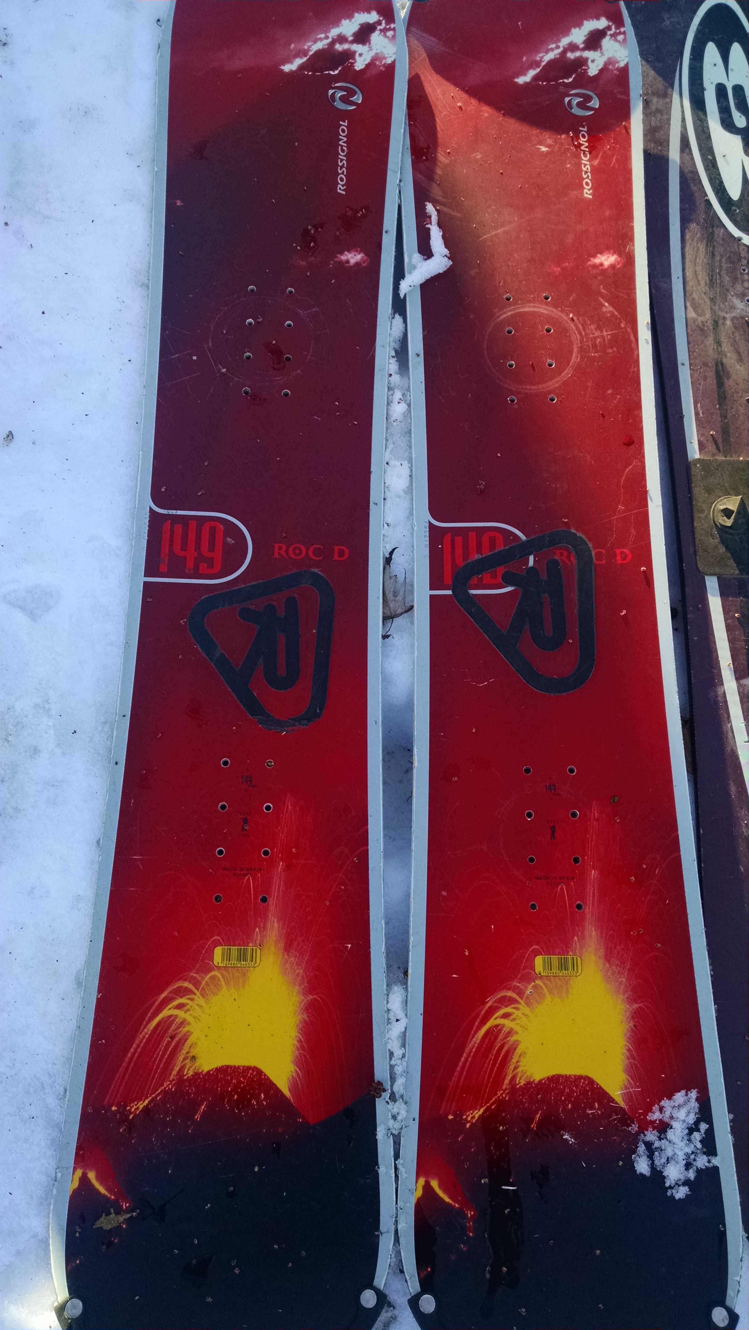 2 Snowboards 149 Rossignol ROC D