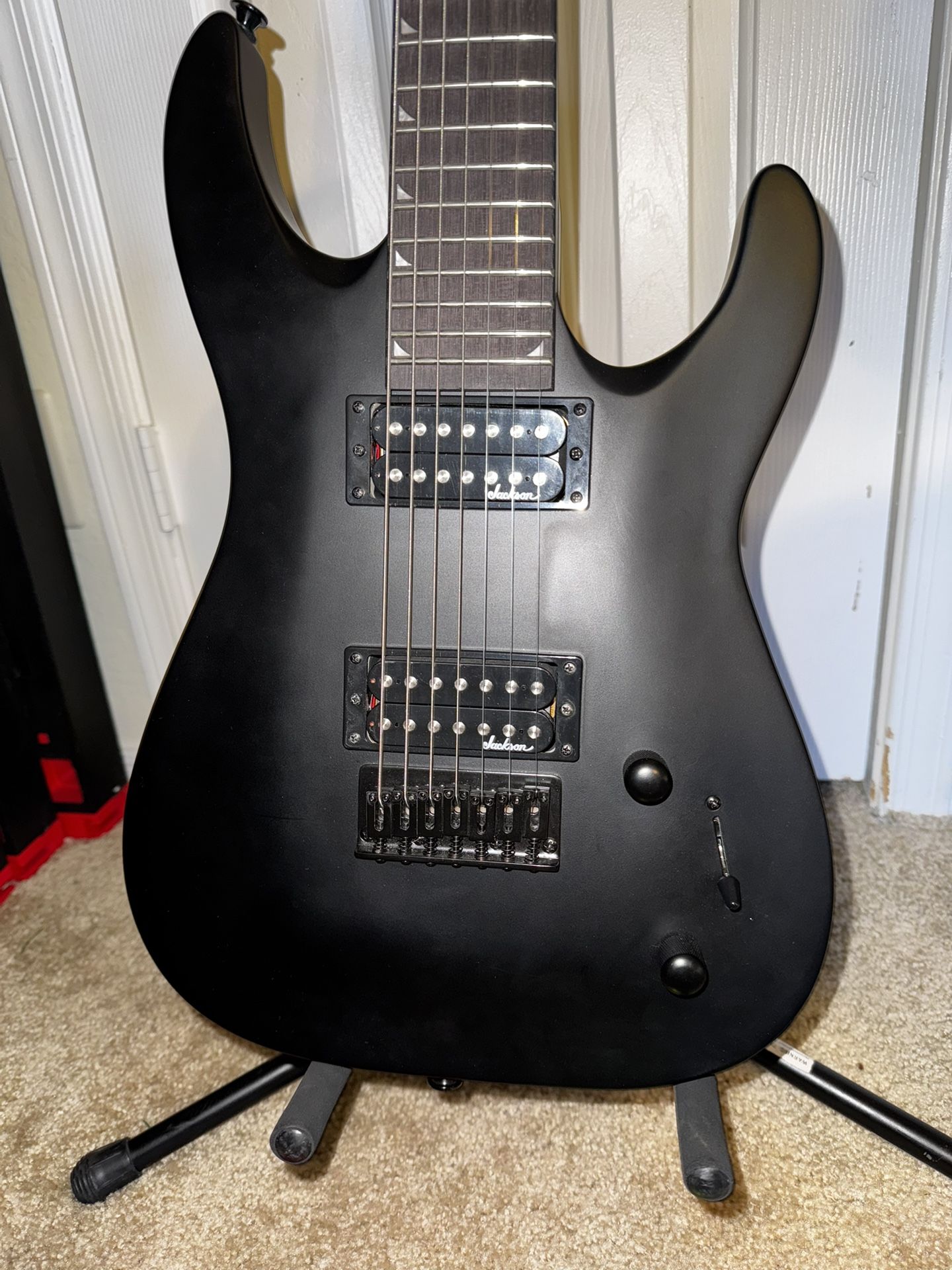 Jackson Dinky 7-String - Satin Black