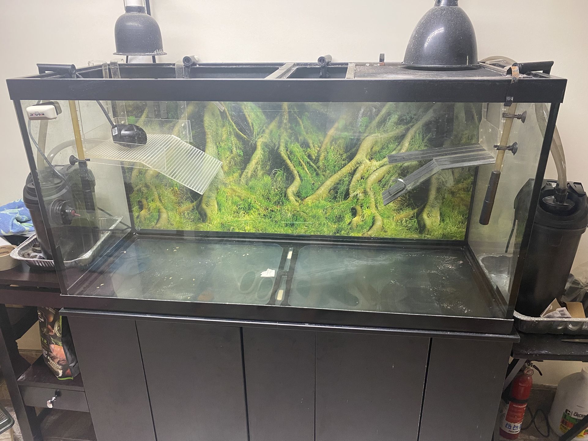 90 Gallon Aquarium With Accessories