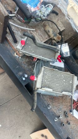 CR125r radiators