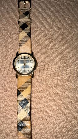 Burberry Watch with Nova Check Strap