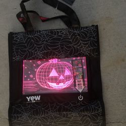 Light Up Trick Or Treat Bag-Super Cool And One Of A Kind-Brand New 