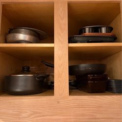 Pans, pots all you see