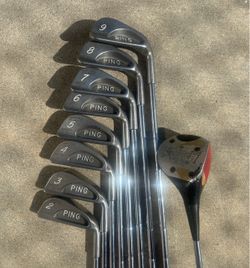 Ping Karsten 1 Vintage Driver + 2-9 Great starter set!