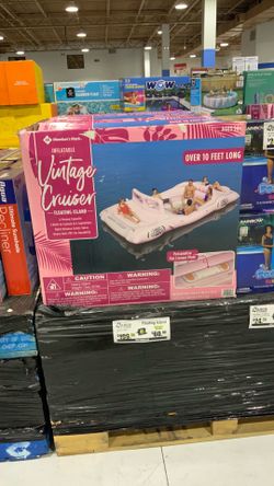 Member’s Mark Inflatable Vintage Cruiser Floating Island $60