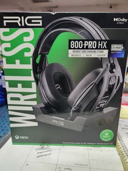 Rig 800 pro has wireless gaming headset. Xbox ps5 switch pc