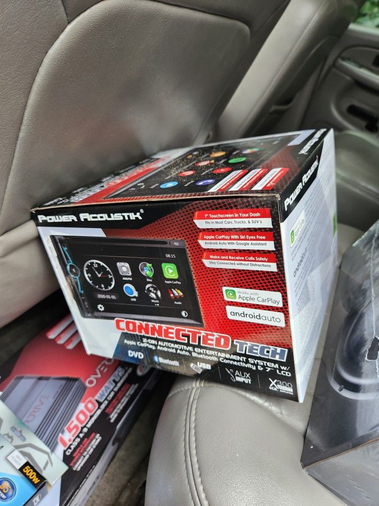 New Apple Car Play With Warranty Power Acoustic 