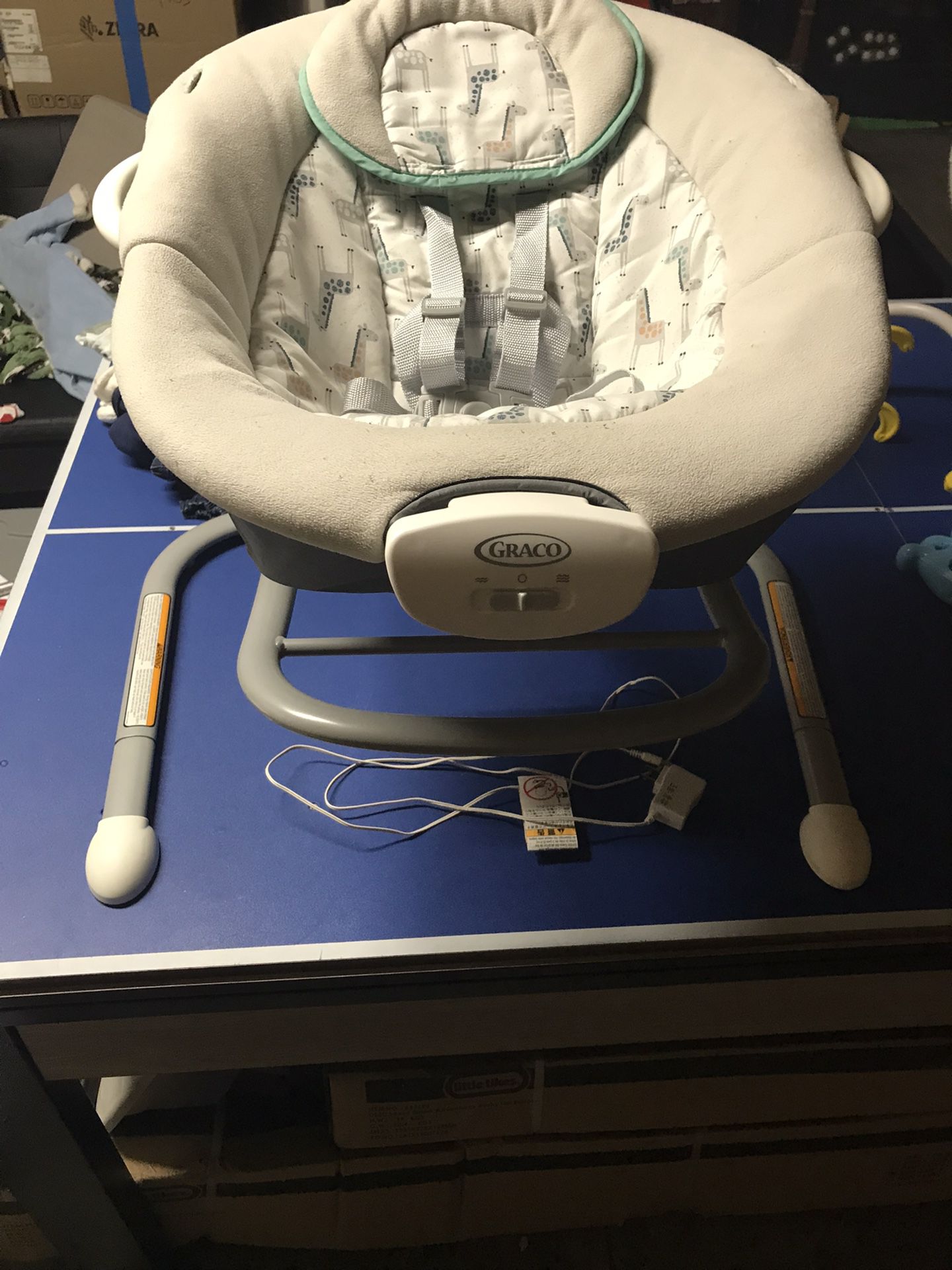 Baby Swing/Rocker And High chair 