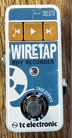 TC Electronic Wiretap Riff Recorder Pedal