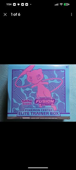 Pokemon center Fusion Strike etb
