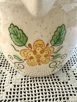 Vintage jar with lid”